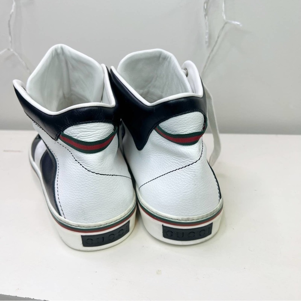 Gucci Black and White High Top Sneakers. Size: 12
Vintage GG Supreme Sneaker - Picture 3 of 9